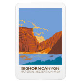 Bighorn Canyon National Recreation Area  Magneet (Verticaal)