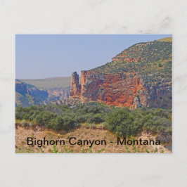 Bighorn Canyon NRA Montana Briefkaart