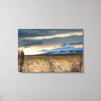 Bighorn Mountain Canvas Afdruk