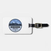 Bighorn Mountains Wyoming Montana Camping Bagagelabel (Voorkant horizontaal)