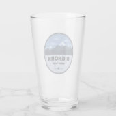Bighorn Mountains Wyoming Montana Camping Glas (Achterkant)