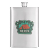 Bighorn National Forest Camping Flacon (Voorkant)