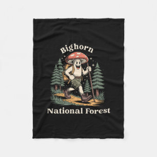 Bighorn National Forest Wyoming Wandelen Paddensto Fleece Deken