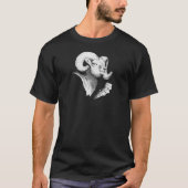 Bighorn. Ram. Bighorn schaap. T-shirt (Voorkant)