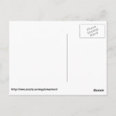 Bighorn schaap op een heuvel briefkaart (Achterkant)