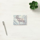 Bighorn Schaap op een Rocky Outcrop Post-it® Notes (Kantoor)