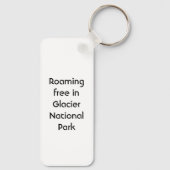 Bighorn Schapen Foto Sleutelhanger (Achterkant)