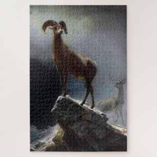 Bighorn Sheep, Albert Bierstadt Legpuzzel