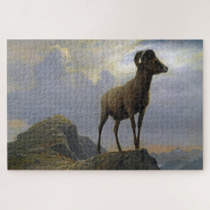 Bighorn Sheep, Albert Bierstadt Legpuzzel