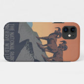 Bighorn Sheep American West Wildlife Case-Mate iPhone Case (Achterkant (horizontaal))