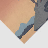 Bighorn Sheep American West Wildlife Tissuepapier (Detail)