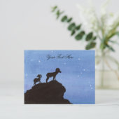 Bighorn Sheep Briefkaart (Staand voorkant)