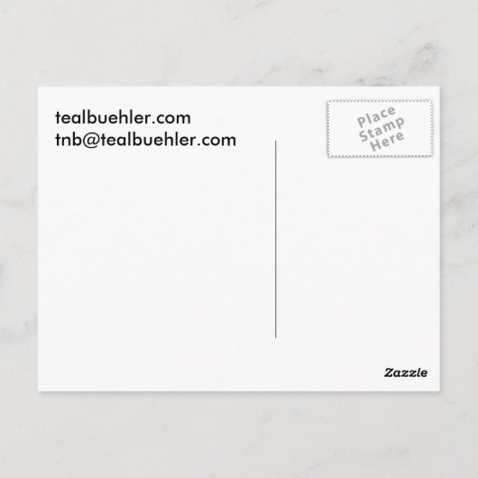 Bighorn Sheep Briefkaart (Achterkant)