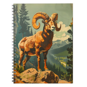 Bighorn Sheep Illustratie Notitieboek