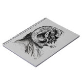 Bighorn Sheep in Suit Notitieboek (Linkerzijde)