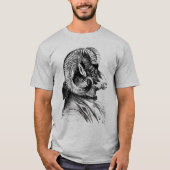 Bighorn Sheep in Suit T-shirt (Voorkant)