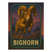 Bighorn Sheep Poster (Voorkant)