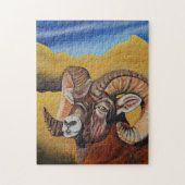 Bighorn Sheep puzzle Legpuzzel (Verticaal)
