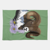 Bighorn Sheep Theedoek (Horizontaal)