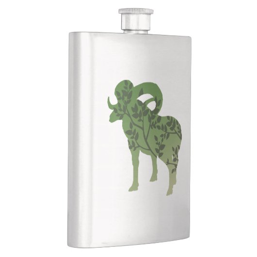 Bighorn Sheep Tree Flacon (Rechts)