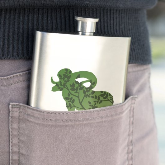 Bighorn Sheep Tree Flacon (Voorbeeld)