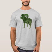 Bighorn Sheep Tree T-shirt (Voorkant)