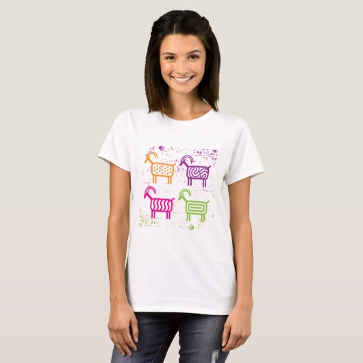 Bighorn Sheeps T-shirt (Voorkant volledig)