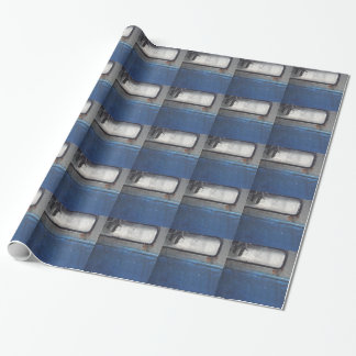 Bight Blue en witte  vrachtwagen Cadeaupapier
