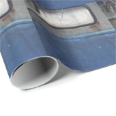 Bight Blue en witte vrachtwagen Cadeaupapier (Rol Hoek)