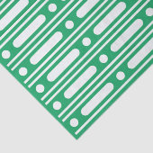 Bight Green Bone Inlay Dot Border Decoupage Pape Tissuepapier (Detail)