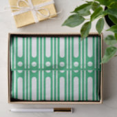 Bight Green Bot Inleg Rand Stippen Decoupage Papie Tissuepapier (Geschenk)