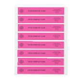 Bight Pink Simple Elegant Branded Business Logo (Vel)