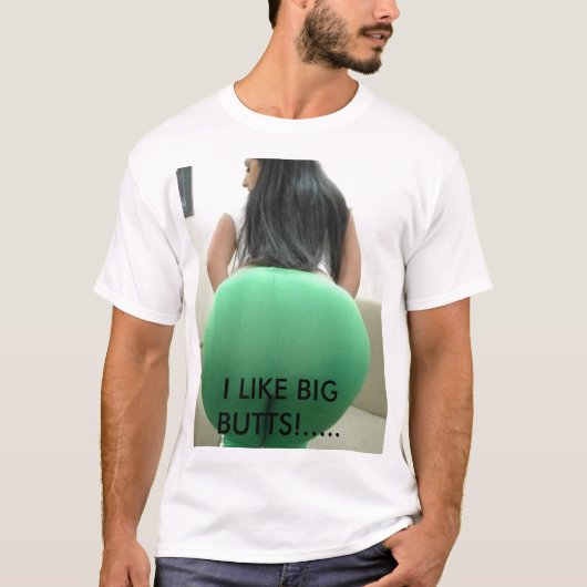 Bigir, ik hou van grote BOTEN..... T-shirt (Voorkant)