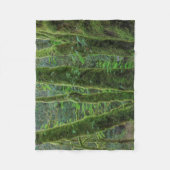 Bigleaf Maple Trees & Ferns | Staat Washington Fleece Deken (Voorkant)