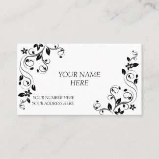 biglietto da visita visitekaartje