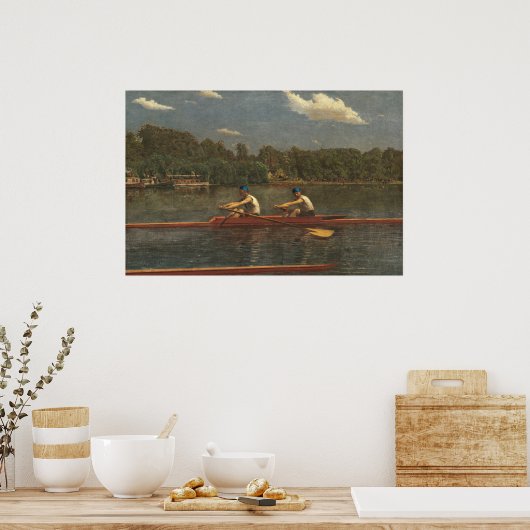 Biglin Brothers - Thomas Eakins Fine Art Poster (Keuken)