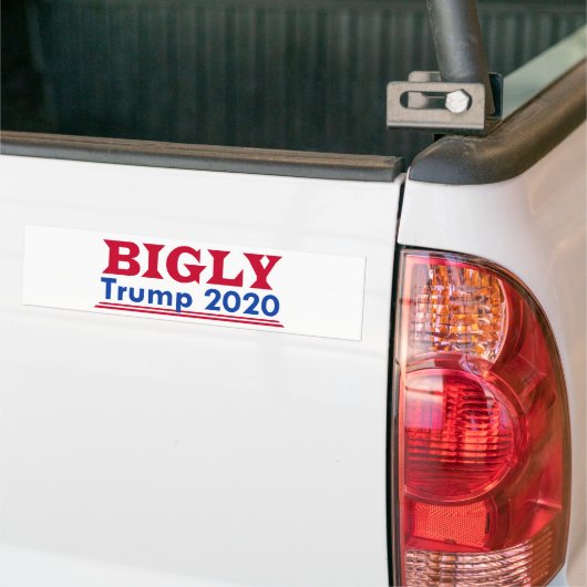 BIGLY Bumpersticker (Op Truck)
