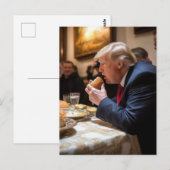 Bigly Stollen Brood Trump Joke Briefkaart (Voorkant / Achterkant)