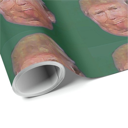 Bigly Trumped Wrapping Paper Cadeaupapier (Rol Hoek)