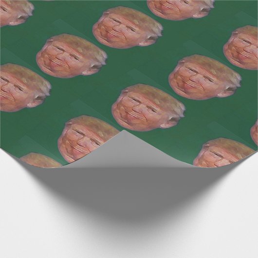 Bigly Trumped Wrapping Paper Cadeaupapier (Hoek)
