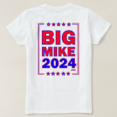 BigMike2024: T-shirt voor dames (Design achterkant)