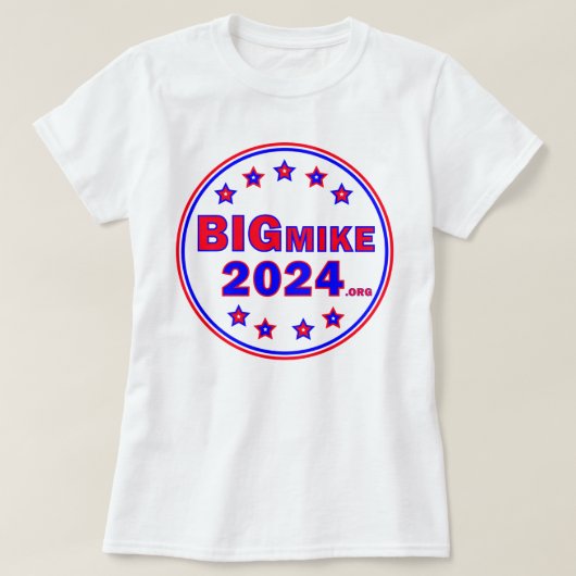BigMike2024: T-shirt voor dames (Design voorkant)