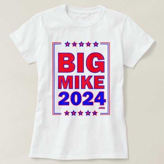 BigMike2024: T-shirt voor dames (Design voorkant)