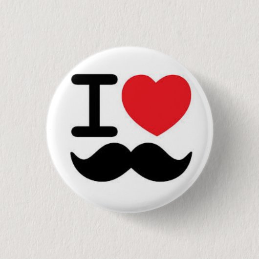 Bigode Ronde Button 3,2 Cm (Voorkant)