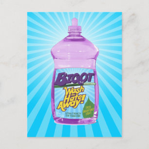 BIGOT Was de Hate weg! [briefkaart] Briefkaart