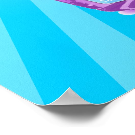 BIGOT Was de Hate weg! [poster] Poster (Hoek)