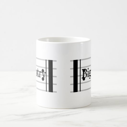 "Bigotry: De muziekLogo Mok (Center)