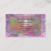 Bigsbey Elegant Professional Visitekaartje (Achterkant)