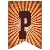 Bigtop Banner voor Circus Thema Verjaardagsfeest (Derde vlag)