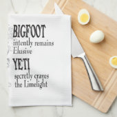 Bigvoetdoek Theedoek (Quarter Fold)